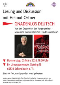“Gnadenlos Deutsch” Lesung und Diskussion mit Helmut Ortner